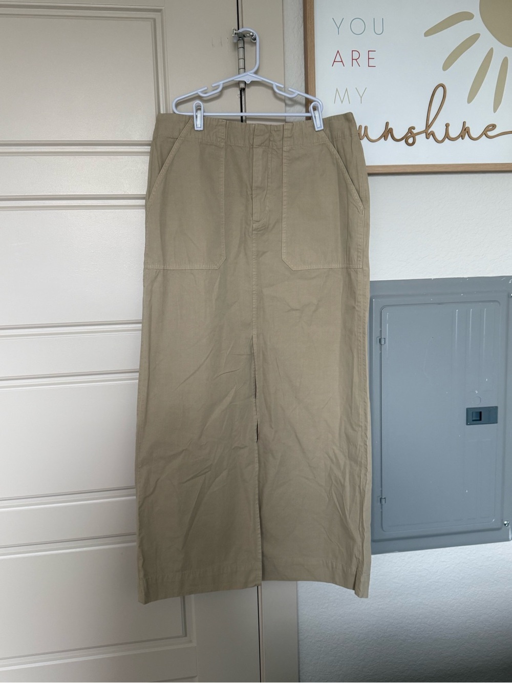 Rag and bone khaki skirt